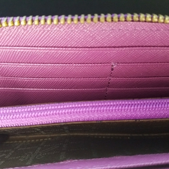 Fall Brown Wallet with Glitter - Picture 4 of 10